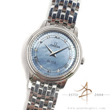 Omega De Ville Prestige 424.10.27.60.57.001 Blue Mother of Pearl Diamond Dial Women's Watch