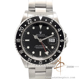 Rolex GMT Master II 16710 Swiss Only Transitional Dial Black Knight (1998)