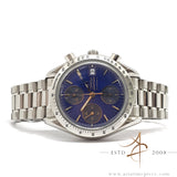 Rare Omega Speedmaster Blue Japan Market Exclusive Chronograph Ref 35118100 (Year 1995)