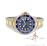 Rolex Submariner Date Ceramic Blue 116613LB Rolesor 18K Gold Steel (2014)