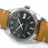 Rolex Date 1500 Black Dial Automatic Vintage Watch (1974)