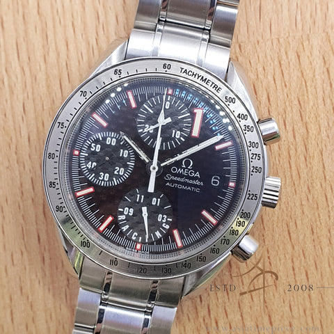 Omega Speedmaster World Champion 2001 Ref 3519.50 Schumacher Limited Edition 1111 Chronograph