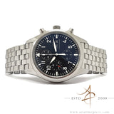 IWC Pilot Chronograph IW371704 Black Dial Bracelet 42mm (2008)