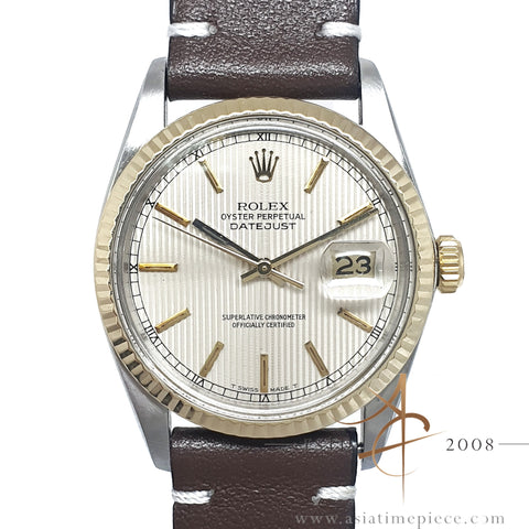 Rolex Datejust 16013 Tapestry Dial Vintage Watch (1982)