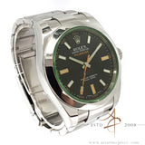 Rolex Milgauss Black Green 116400GV Discontinued (2008)