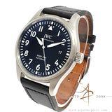 IWC Pilot Mark XVIII Ref IW327001 Black Dial on Leather (2017)