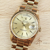 Rolex President Day Date 18238 Champagne Dial (1990)