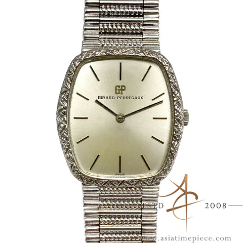 Girard Perregaux 925 Silver Vintage Winding Watch