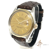 Rolex Datejust Men Ref 16013 Linen Dial Automatic (Year 1988)