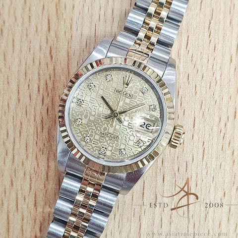 Rolex Datejust Ladies 69173 Computer Diamond Dial (1991)