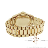Rolex 18038 Day-Date President 18K Gold Champagne Roman Dial (1986)