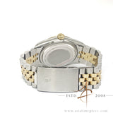 Rolex Oyster Datejust 16013 Champagne Linen Dial Vintage Watch (1987)