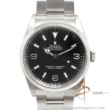 Rolex Explorer I Ref 114270 Oystersteel 36 Black Arabic Dial