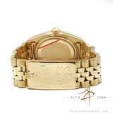 Rare Rolex Day Date 1803 President 18K Black Diamond Baguette Jubilee Vintage Watch (1963)