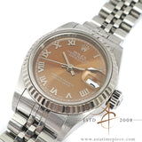 Rolex Lady Datejust 79174 Pink Salmon Roman Dial (2004)