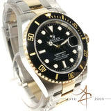 Rolex Submariner Date 116613LN Ceramic Black Date 18k Gold Steel (2017)