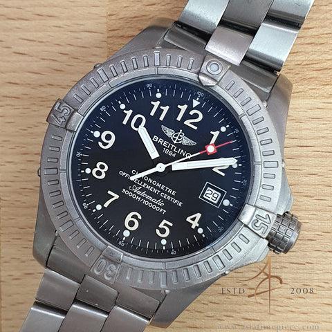 Breitling Avenger Seawolf E17370 E1737018 Titanium Automatic (Box & Papers)