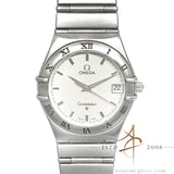 Omega Constellation Quartz 34mm Steel Watch