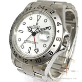 Rolex Explorer II Ref 16570 White Polar Automatic Steel Watch without Pinhole (2004)