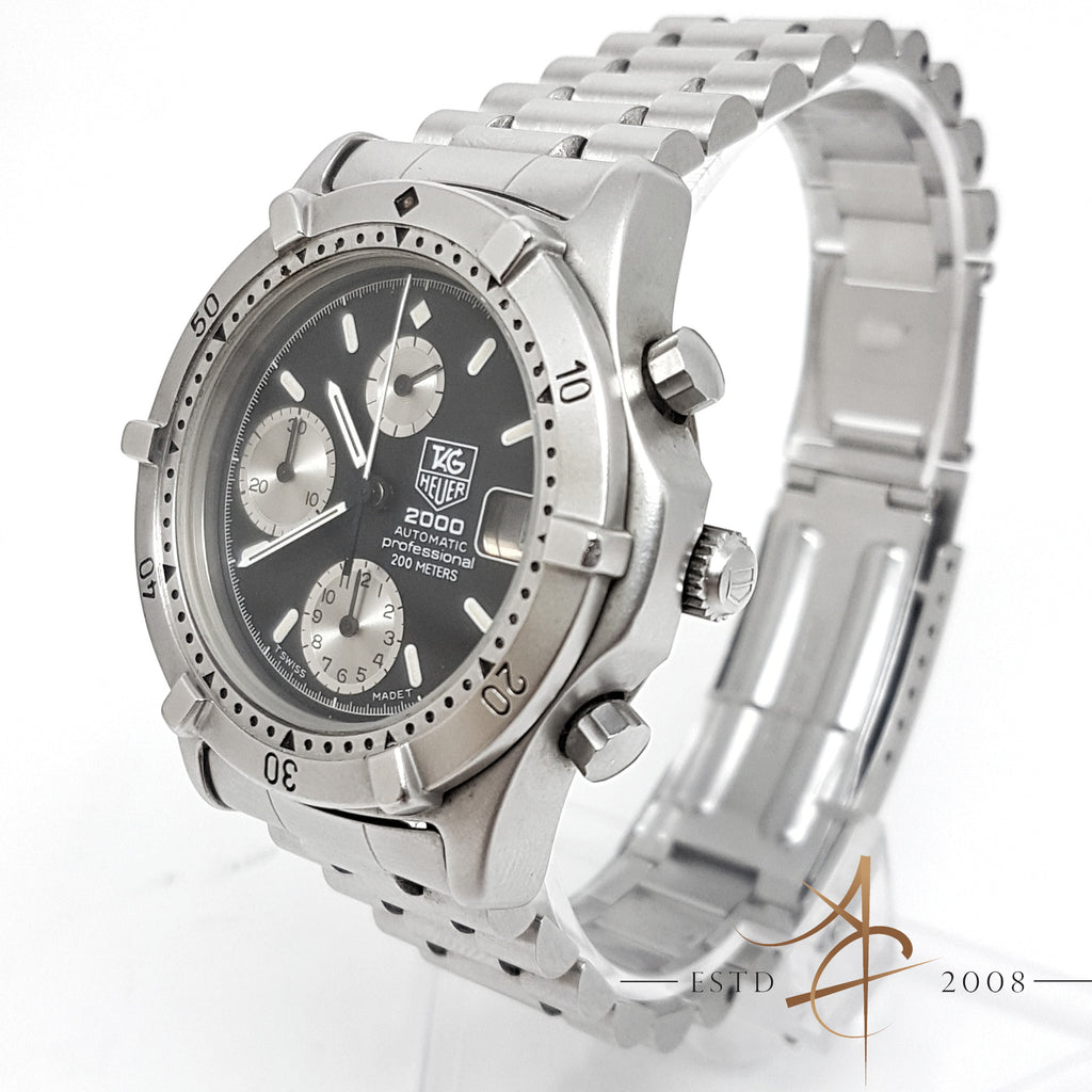 Tag Heuer 2000 Professional Automatic Chronograph Ref 162.006