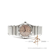 Omega Constellation Salmon Pink Dial My Choice Quartz Mini 15616100