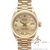 Rolex Datejust Ladies Ref 6917 Solid 18k Gold Vintage Watch (1979)