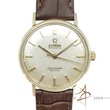 Omega Seamaster DeVille Linen Dial Automatic Vintage Watch