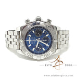 Breitling Chronomat 41 Ref A014C30PA Blue Dial Japan Exclusive (2011)