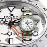 Rolex Explorer II Ref 16570 White Polar Automatic Steel Watch without Pinhole (2004)