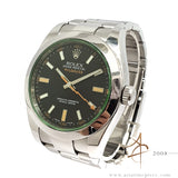 Rolex Milgauss Black Green 116400GV Discontinued (2008)
