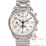 Longines Master Moonphase L2.673.4 Triple Date Chronograph
