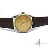 Rolex Datejust Men Ref 16013 Linen Dial Automatic (Year 1988)