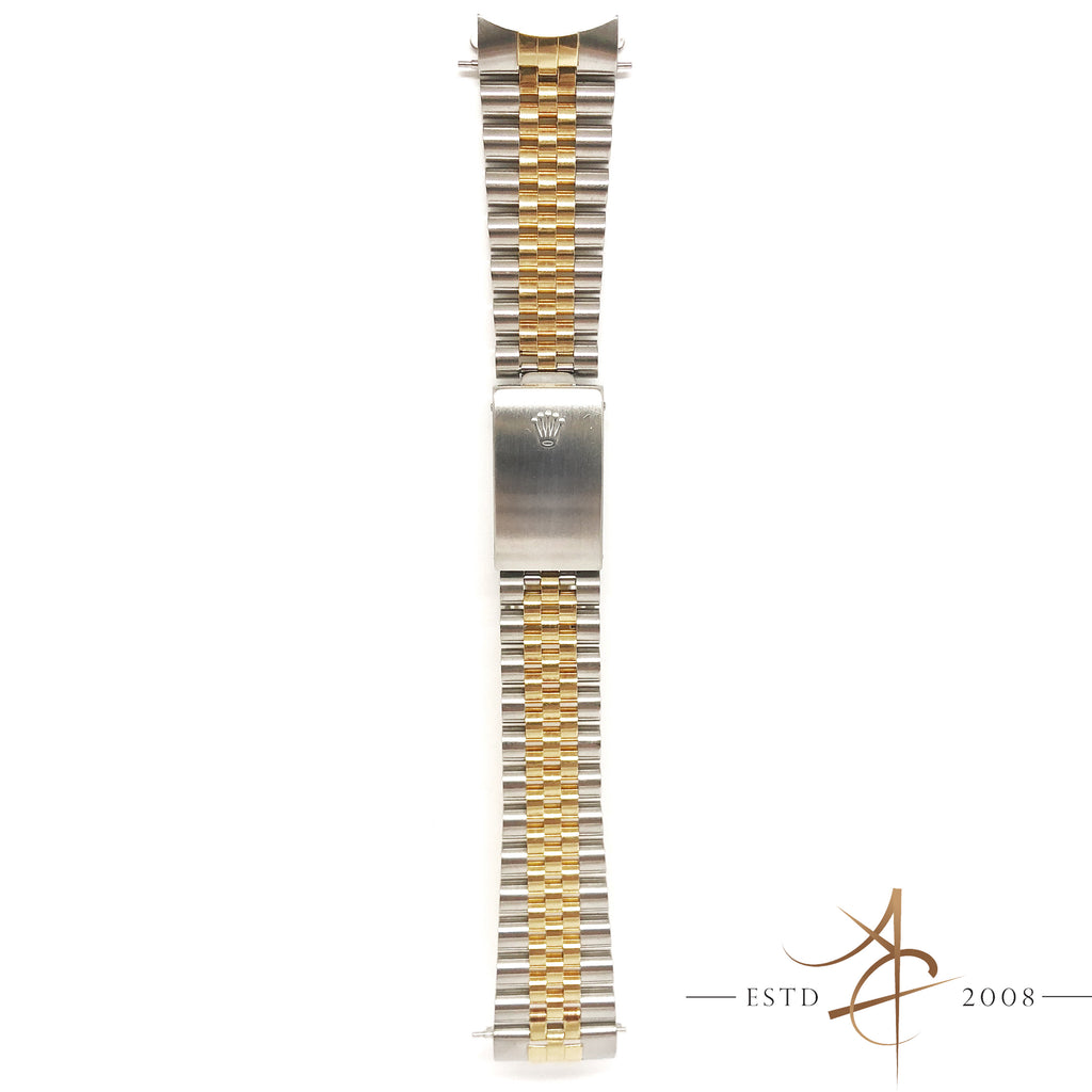 Original Rolex 62523H Jubilee 18K Gold Steel 20mm Bracelet with