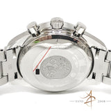 Omega Speedmaster Triple Date 35238000 Blue Dial Automatic Chronograph Watch