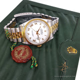 Rolex Oyster Perpetual Datejust 16233 White Roman Dial Vintage Watch (Year 1994)