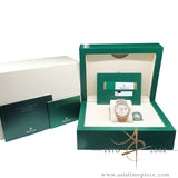Rolex President Day-Date Ref 118235 Diamond Baguette 18K Everose Gold Full Set (2017)
