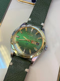 Pagol Green V7 Day-Date Vintage Watch Rare