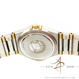 Omega Constellation 18K Gold Stainless Steel Ladies Watch