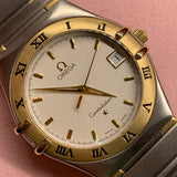 Omega Constellation Steel Solid Gold Quartz 1312.30.00