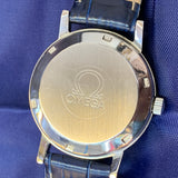 Omega Geneve White Swiss Vintage Watch Automatic