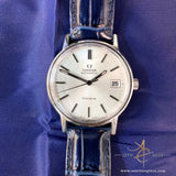 Omega Geneve White Swiss Vintage Watch Automatic