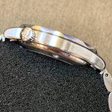 Omega Blue Wavy Seamaster Quartz Watch