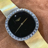 Longines 18k Gold Diamond Vintage Watch