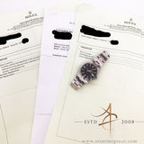 Rolex Oysterdate Precision 6694 Black Dial Vintage Watch (Year 1984)