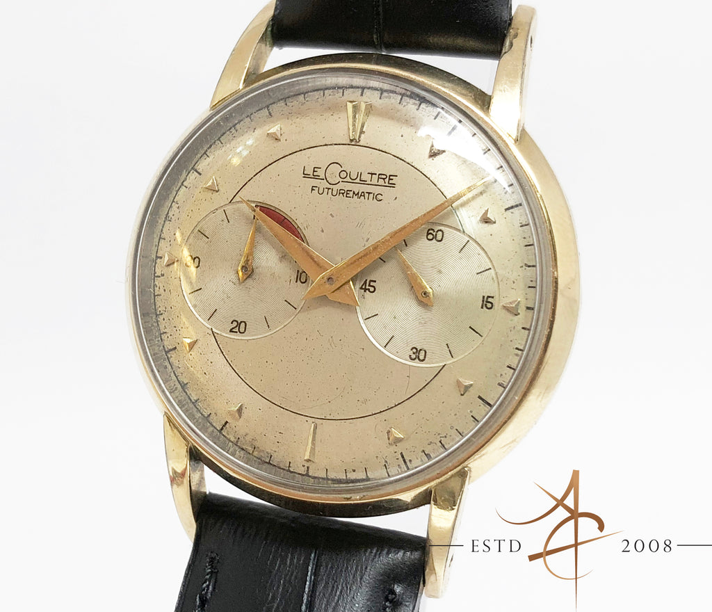 LeCoultre Futurematic Bumper 10K Gold Filled Vintage Watch – Asia