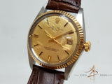 Rolex Oyster Perpetual Datejust Ref 1601 Linen Sigma Dial Vintage Watch (Year: 1978)