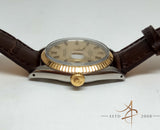 Rolex Oyster Perpetual Datejust Ref 1601 Linen Sigma Dial Vintage Watch (Year: 1978)