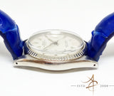 Rolex Oyster Perpetual Datejust Ref 1601 Sigma Linen Dial Watch (Year 1971)