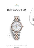 Rolex Datejust 31 Midsize 178271 Everose Diamond Mother of Pearl (2018)