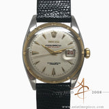 Rolex Datejust Big Bubbleback Ref: 6305 Vintage Watch (Year 1955)